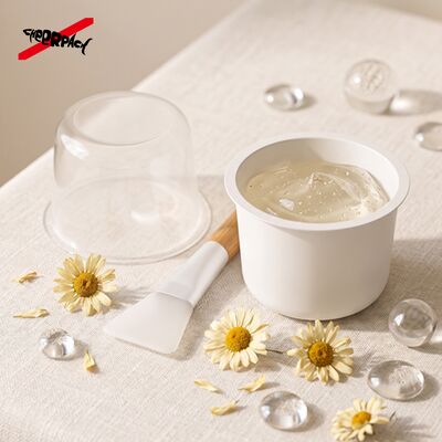 Coupe de mélange de beauté Trois pièces ensemble d'outils indépendamment emballés masque facial Coupe de mélange de bâton cuillère