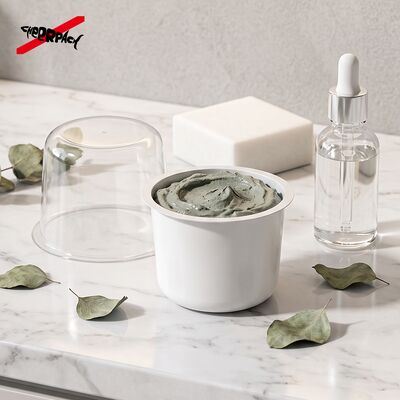Coupe de mélange de beauté Trois pièces ensemble d'outils indépendamment emballés masque facial Coupe de mélange de bâton cuillère