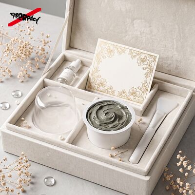 Coupe de mélange de beauté Trois pièces ensemble d'outils indépendamment emballés masque facial Coupe de mélange de bâton cuillère