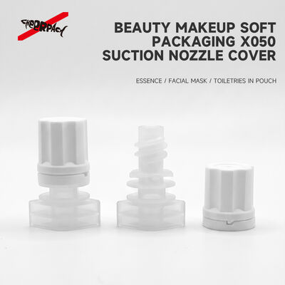 5 mm X050 Bouchon de tuyau à fuite résistant aux fuites de qualité alimentaire industrielle PE Couverture de buse pour emballage de remplissage liquide cosmétique