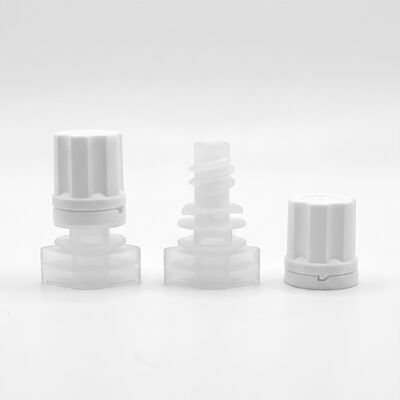 5 mm X050 Bouchon de tuyau à fuite résistant aux fuites de qualité alimentaire industrielle PE Couverture de buse pour emballage de remplissage liquide cosmétique