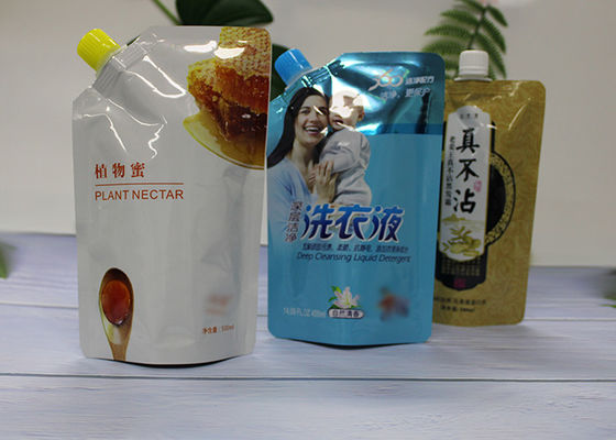 Le sac en plastique réutilisable de poche de bec pour l'aliment pour bébé/liquide BPA libèrent l'impression de gravure