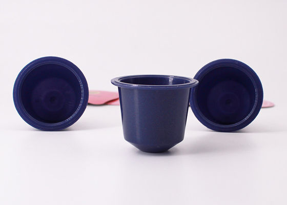 Mini capsules rechargeables vides de Nespresso de récipient en plastique pour le cafè moulu