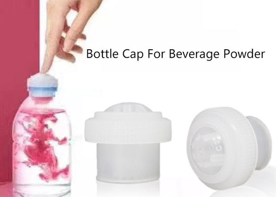 Chapeau nutritif de secousse en plastique de presse d'innovation pour la boisson L - emballage de vitamine de carnitine
