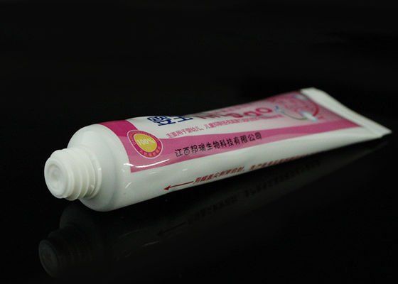 Tête en plastique de tube de PE dans le style inférieur rond inclus pour le tube de pâte dentifrice