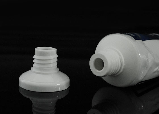 Tête en plastique de tube de PE dans le style inférieur rond inclus pour le tube de pâte dentifrice