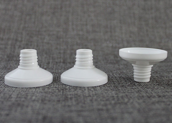 Tête en plastique blanche de tube dans la catégorie comestible de PE pour la conception personnalisée par tube stratifiée par nourriture