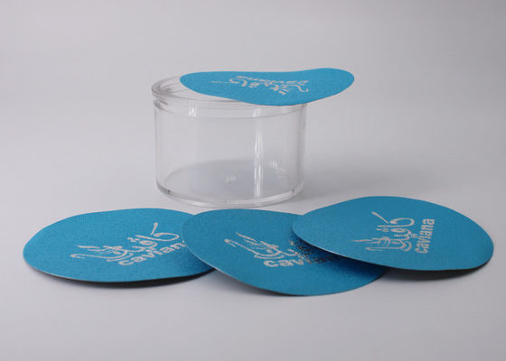 Paquet transparent de récipients en plastique de picoseconde petit pour l'argile Volumn de masque de Cervacoria 30 grammes