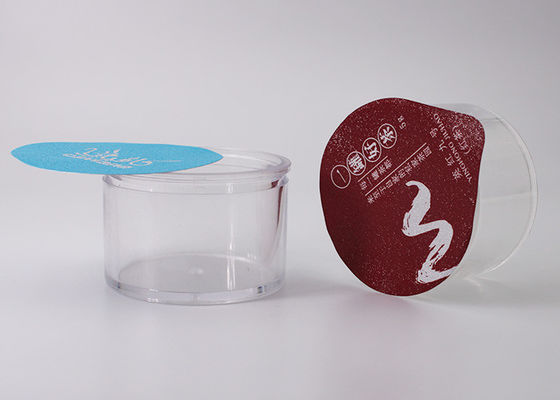 Paquet transparent de récipients en plastique de picoseconde petit pour l'argile Volumn de masque de Cervacoria 30 grammes