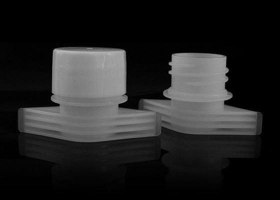 Adapté aux besoins du client versez le diamètre 22mm que le plastique versent des chapeaux de bec pour le gel/crème/poches liquides