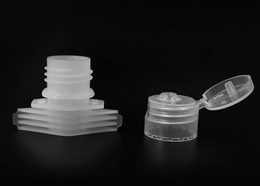 Bec en plastique de bec de secousse du diamètre 16mm avec la secousse - chapeau supérieur pour la poche de lavage de gel de 75% Achohol