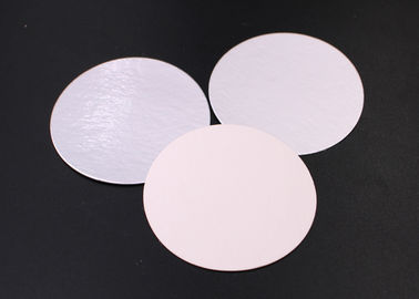 Revêtements sensibles à la pression de chapeau de joint de papier d'aluminium de 1mm pour des pots d'emballage alimentaire