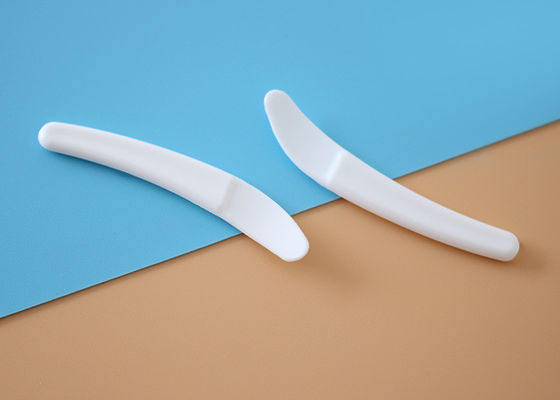 HDPP plastique cosmétique Spatula Scoop 49,7 mm longueur peinture faciale argile