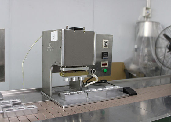 Machine chaude en plastique de presse du film 900w de cachetage de conteneur de pp